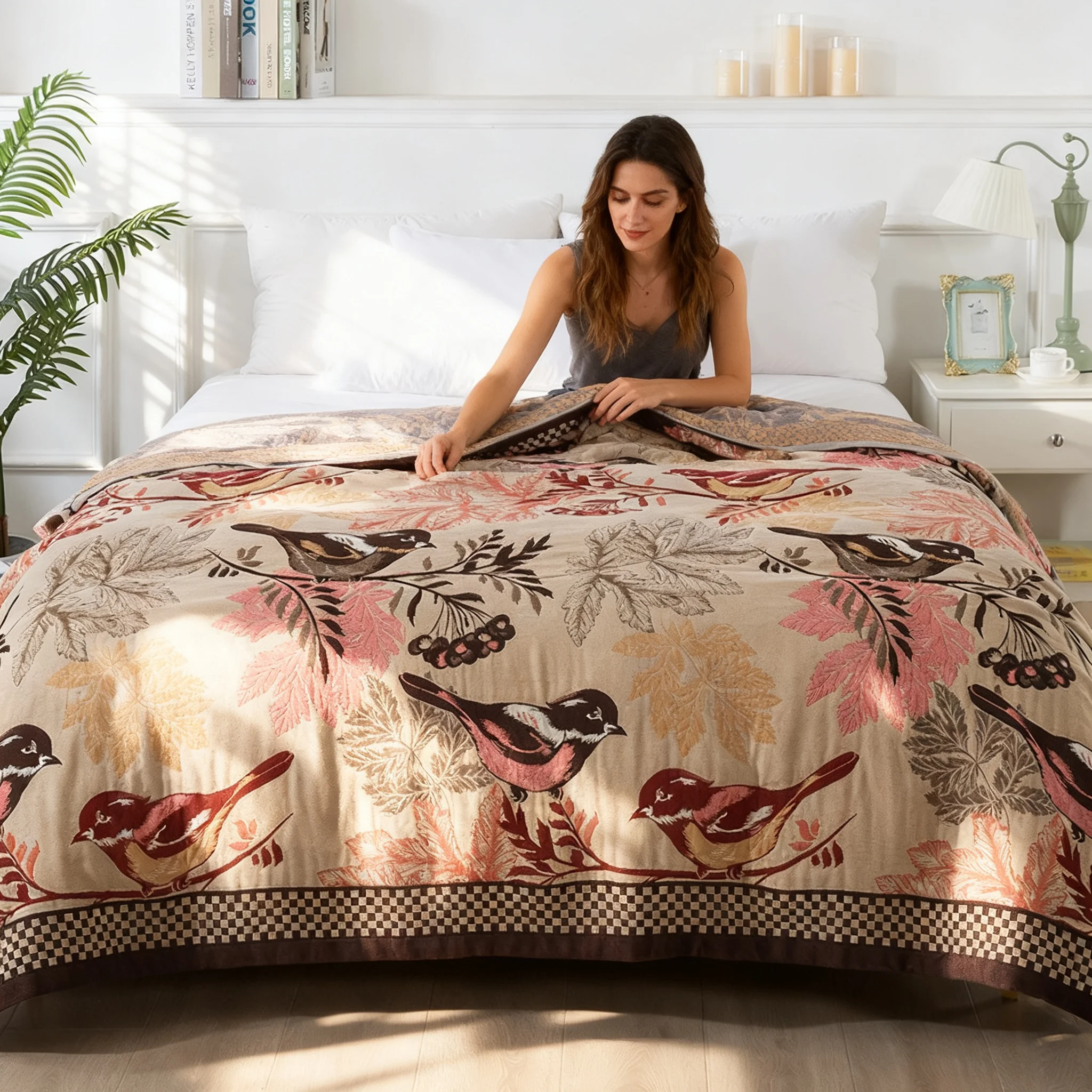 Cotton Gauze Blanket Image 2