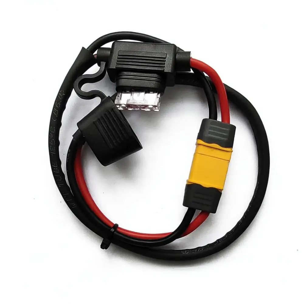 For For Yibaikai Ebike Lithium Battery Controller Power Cord 14AWG Silicone Wire Male Female Connector Cable Heat Resistant