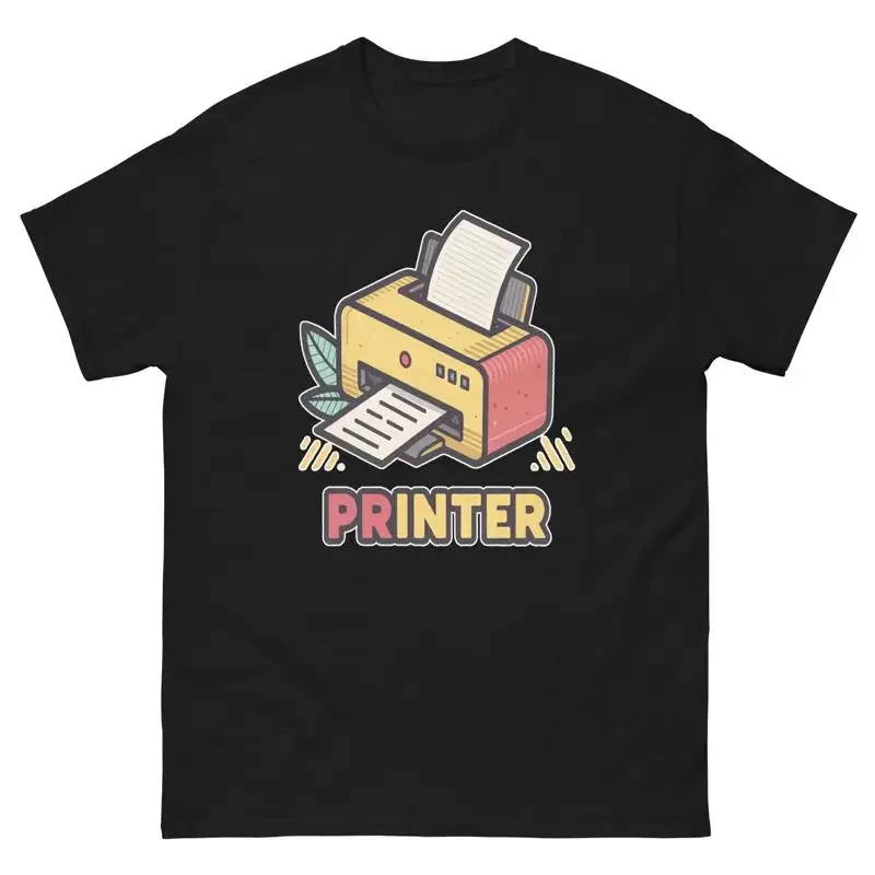 Printer School Classroom Object Office Teacher T Shirt