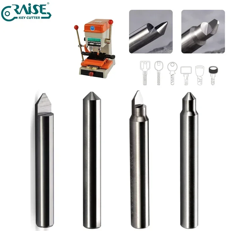 Key Machine Cutter Carbide Dimple Cutter for WENXING Q33 Q31 DEFU 368A Manual Key Duplicator Copy Machine Locksmith Tools