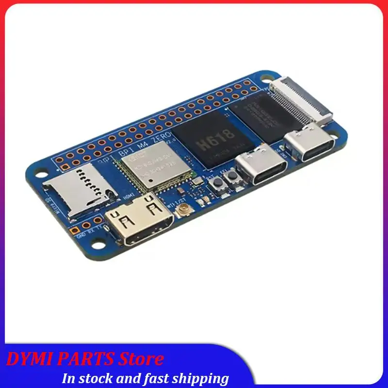 

Essential Banana Pi BPI-M4 Zero Одноплатный четырехъядерный процессор Allwinner H618 Cortex-A53 4G LPDDR4 RAM, 2 ГБ + 8 ГБ EMMC 2,4 ГБ/5 ГБ