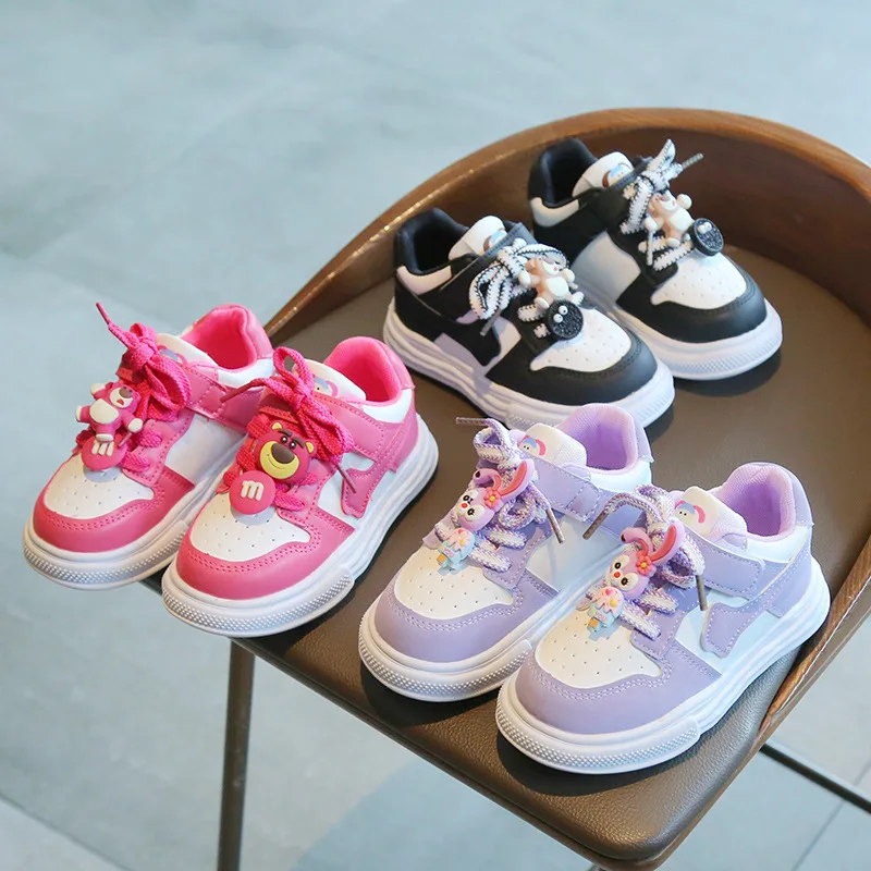 кроссовки Kids Shoes kids Casual Shoes Spring 2023 New Girl Cartoon Sports Shoe Comfortable Boys Single Shoe girl shoes apatos