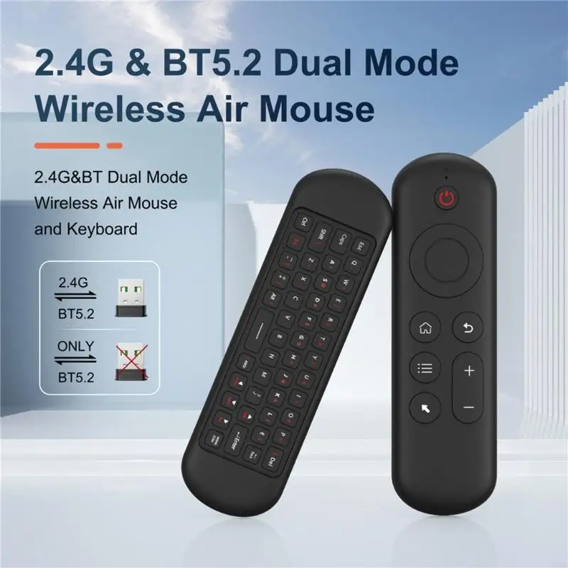 G8DB Wireless Fly Mouse Voice Remote Control Support Double Modes Mini Keyboards
