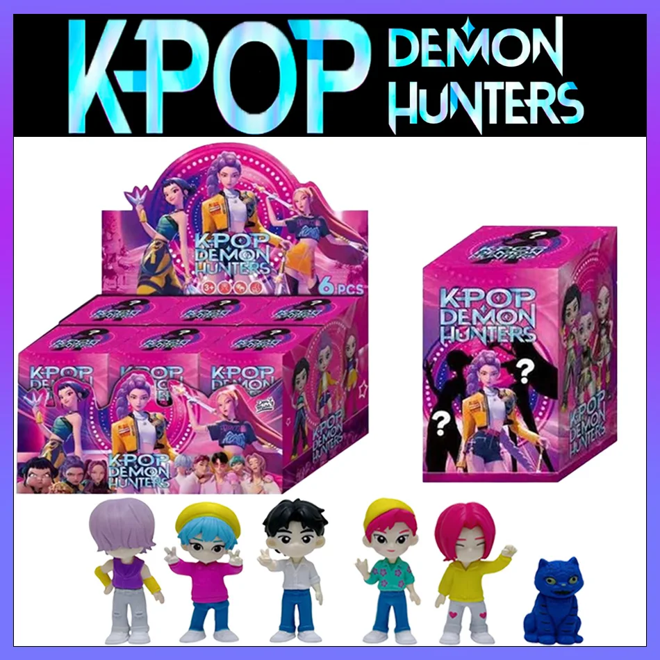 9 سنتيمتر Kpop شيطان الصيادين صندوق أعمى ساجا بنين أنيمي الشكل مكتب الديكور طفل حفلة تأثيري الألعاب ألعاب كرتونية هدايا عيد الميلاد