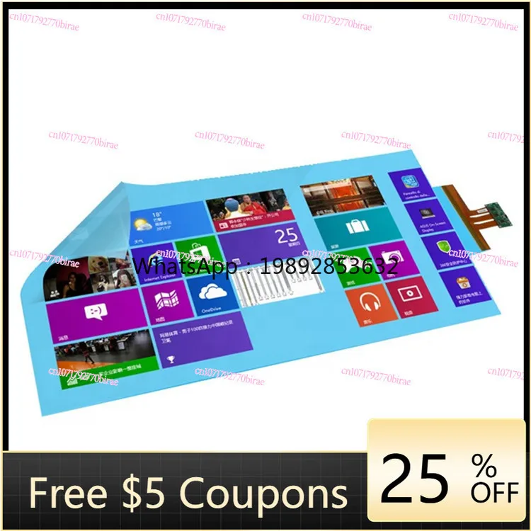 

Advertising Touch Display 32 Inch Capacitive Interactive Touch Screen Foil