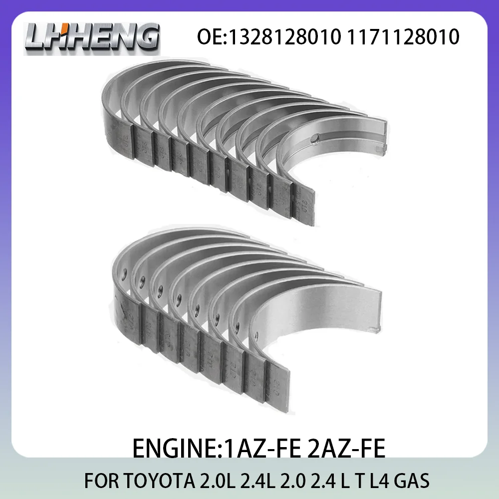 

Engine Main & Rod Bearings Kit FOR TOYOTA ALPHARD AURIS AVENSIS CAMRY HARRIER 2.0L 2.4L 2.0 2.4 L T GAS 00-25 1328128010 1AZ 2AZ