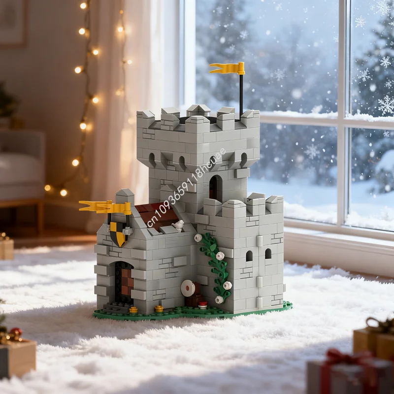 931pcs MOC Kastelen Toren Houden Kasteel Model Bouwstenen Bouw Monteren DIY Idee Kerstcadeau Onderwijs Speelgoed Baksteen