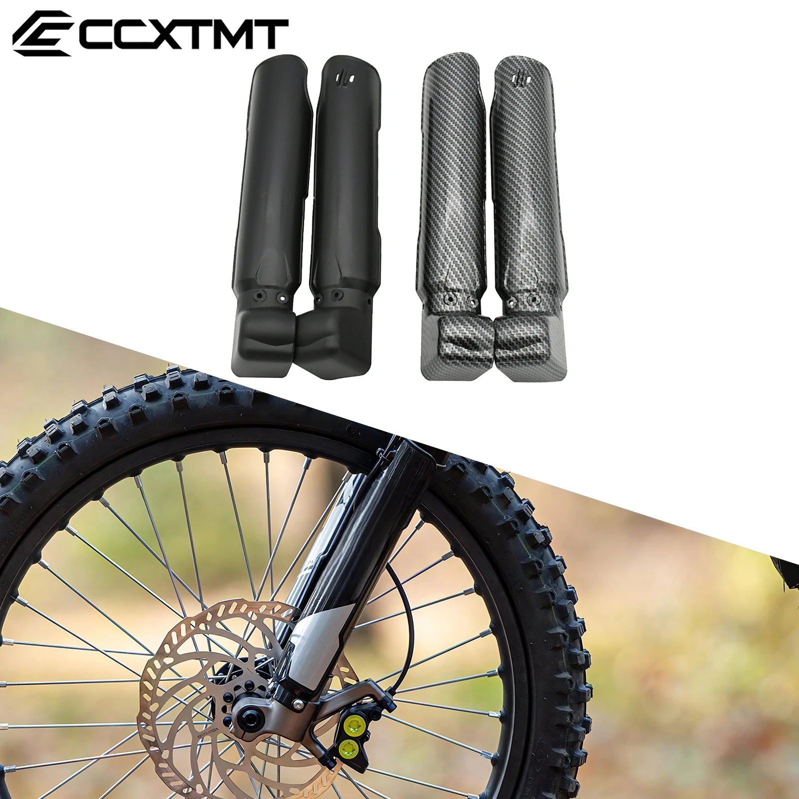 

For Sur Ron KEE Surron Light Bee X/S Accessories Electric Bike Motocross Shock Absorber Fork Guards Plastic Protection Universal
