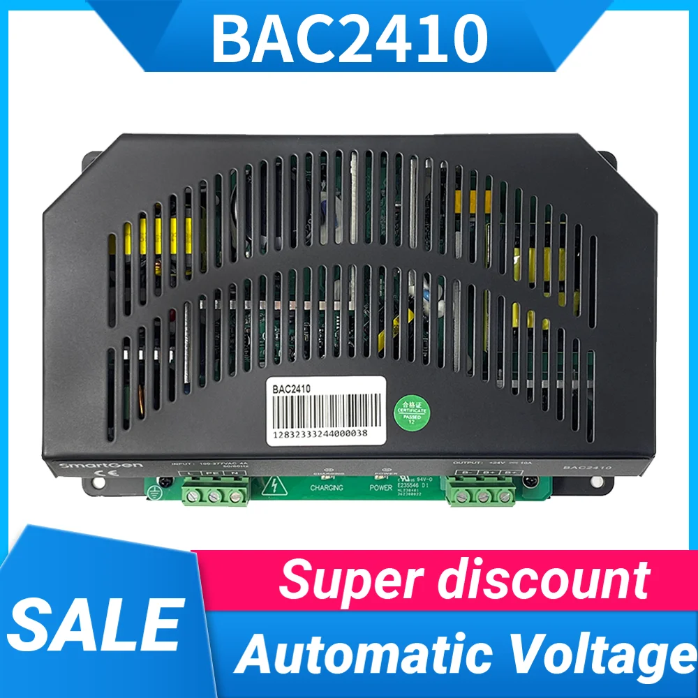 BAC 2410 SmartGen BAC2410 24V 10A Generator Battery Charger BAC 1210 Generator Battery Charger Original Genset BAC2410