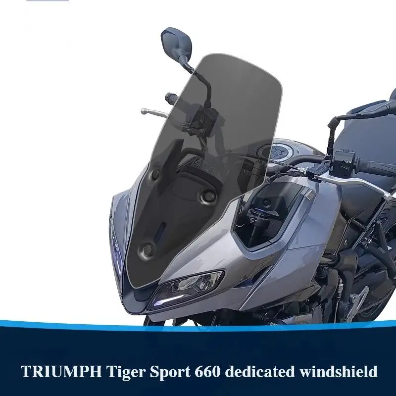 

For Triumph Tiger Sport 660 Triumph Motorcycle Windshield Heightened And Thickened Guide Plate Windshield Accessories