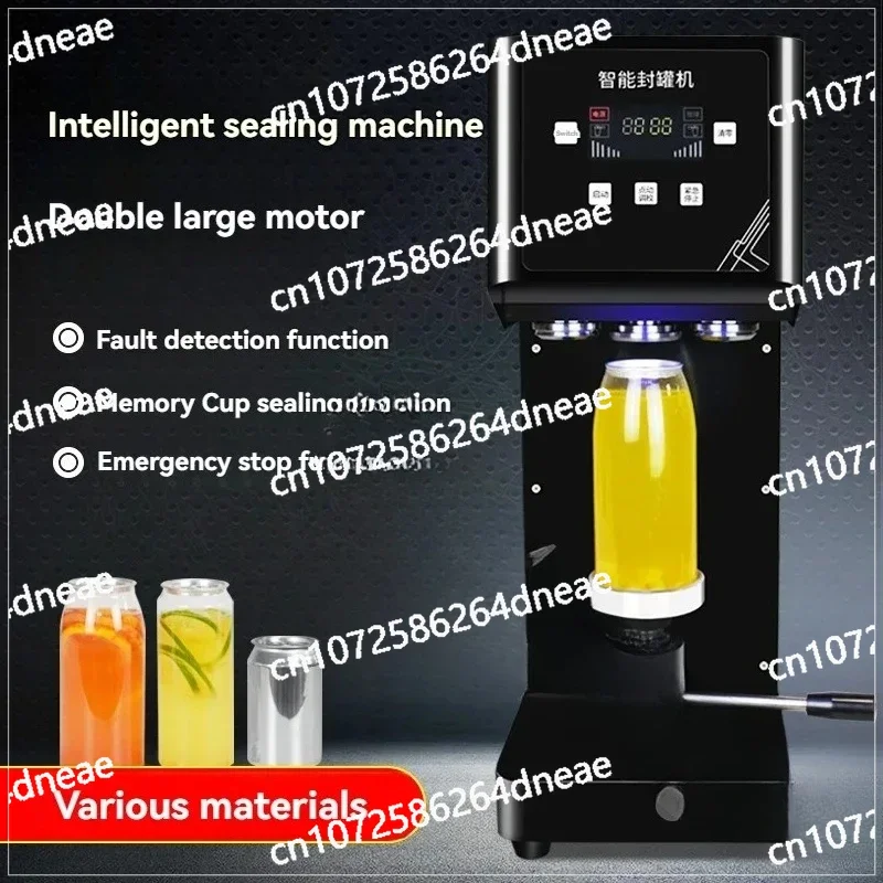 

Наполнитель для пивных банок из ПЭТ-бутылок, запайщик пивных банок для пищевых напитков, 220 В, 110 В, полностью автоматическая интеллектуальная машина для запечатывания алюминиевых банок