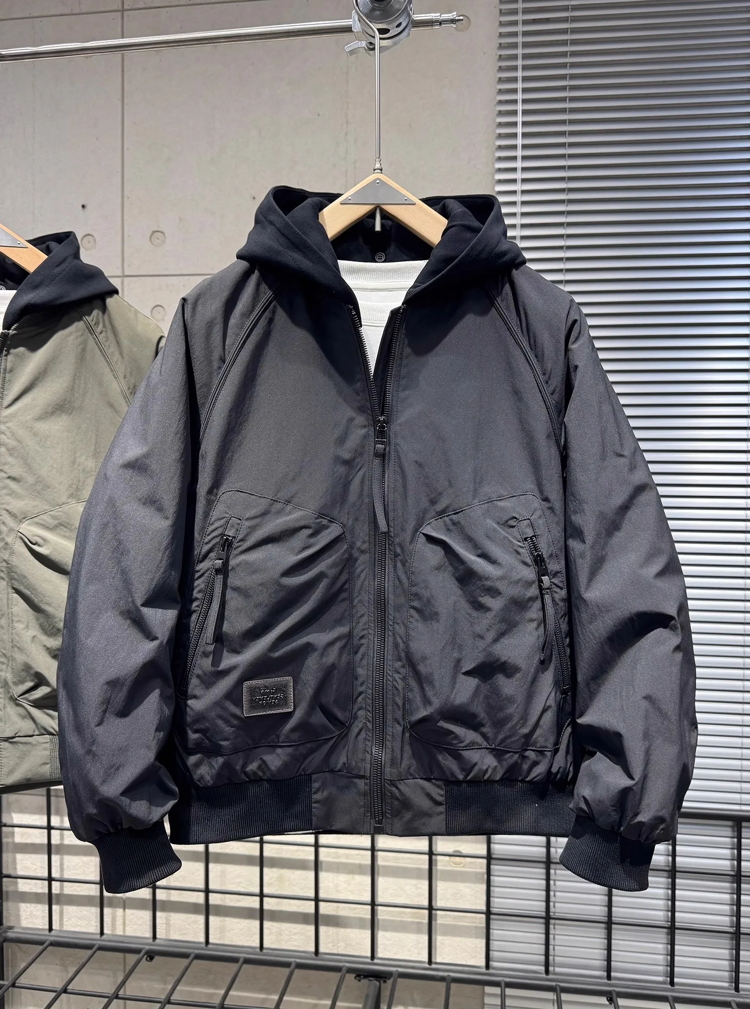 

Новая зимняя мужская хлопковая куртка с капюшоном, двойная хлопковая повседневная бейсбольная куртка, теплая ветровка, молодежная мода