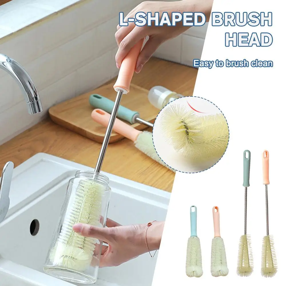 

1PCS Bottle Cleaning Brush Kitchen Drink Wineglass Cup Gadgets Hangable Brush Glass Cleaning Cleaner Bottle F5T2