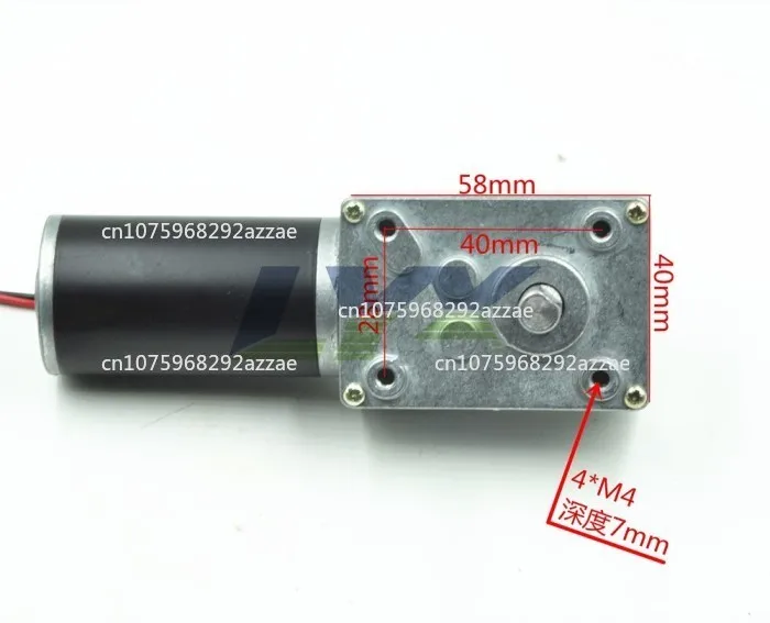 

634 JSX 31ZY DC турбинный червячный редуктор с высоким крутящим моментом, мотор-редуктор вперед и назад, регулируемая скорость 12 В 24 В