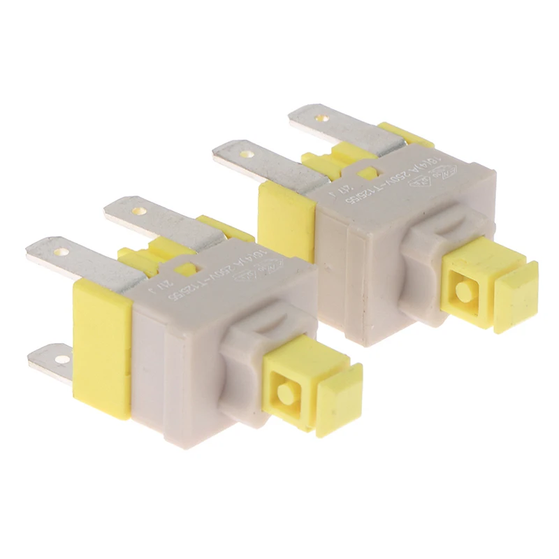 E-Switch PA512C مفتاح قفل ذاتي 4pin مكنسة كهربائية لغسالة الأطباق زر الطاقة #4