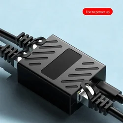 RJ45 Spliter Ethernet Adapter 1 To 2 Ports Support 1000Mbps PoE RJ 45 Coupler Network Cable Lan Splitter RJ45 Connector Female
