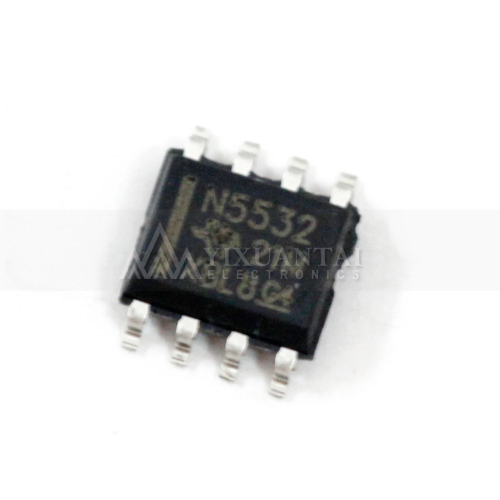 10pcs/lot New Original  NE5532DR  NE5532D  NE5532  Marking:N5532 5532  IC OPAMP GP 2 CIRCUIT 8SOIC SOP8