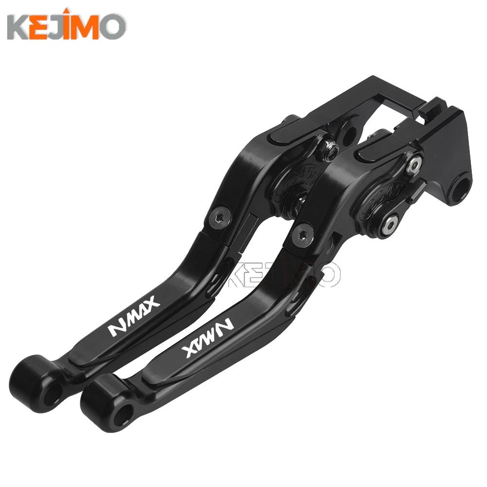 لياماها NMAX160/155/125 2015 2016 2017 2018 2019-2025 2024 2023 مخلب رافعة الفرامل رافعة مجموعة قابل للتعديل للطي مقبض العتلات