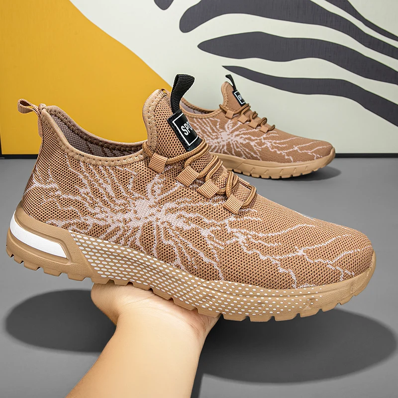 MAEDEF Men's Sneakers Summer Men Shoes Men Trekking Walking Gym Shoes Man Comfortable Training Shoe Male Casual Sports Shoes