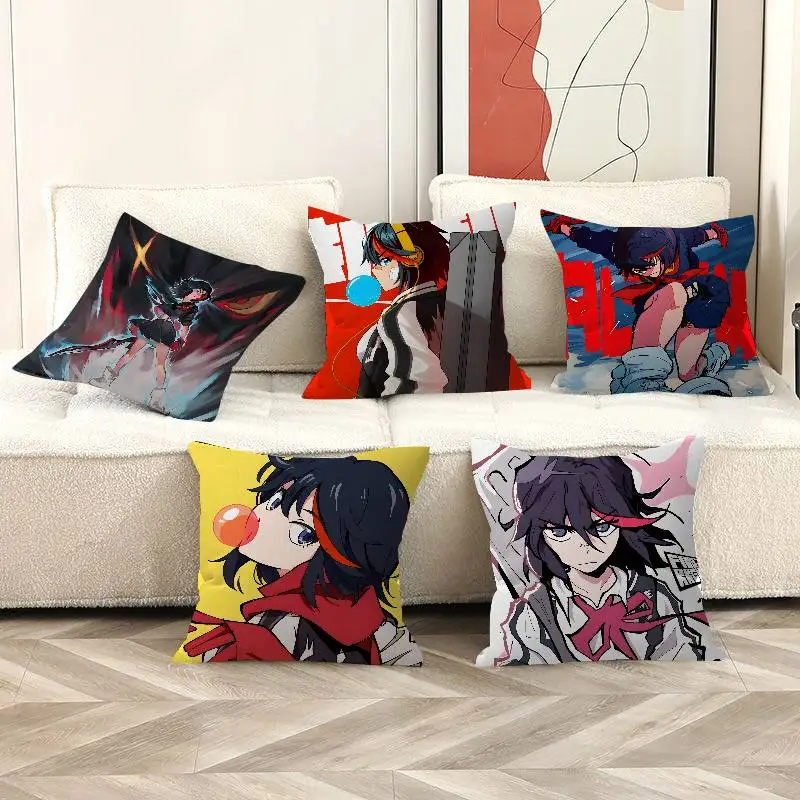 Action Anime K-Kill L-La K-Kill Lucky Dragon pillow cover sofa cushion cover home room decoration children gift