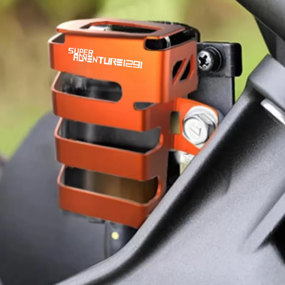 

For KT M 890 DUKE R 1290DUKE R 2021~2023 Rear Brake Fluid Reservoir Guard Cover Oil Tank Protect SUPER ADVENTURE R/S 1290 SUPER