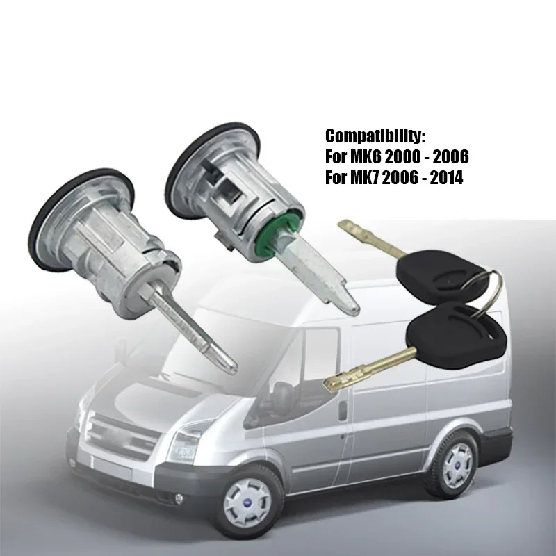 

Замки дверей (левый и правый) для Ford Transit Mk7 (2006-2013) 060638 YC15-V220K51AA 4060639 YC15-V22