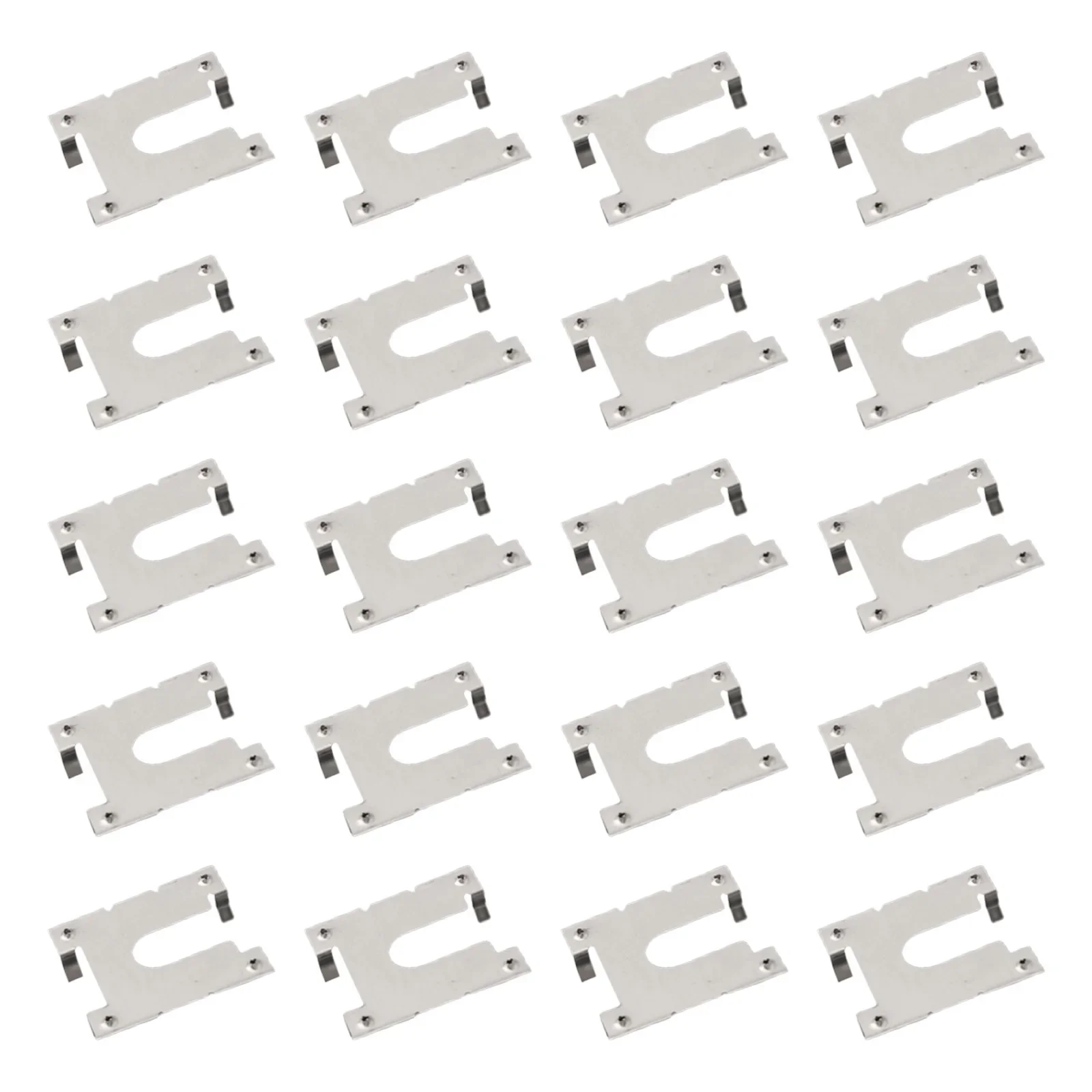 Grounding Washer Grounding Lug Rail Conductive Sheet Silver Solar Panels Stainless Steel Earth Plate Grounding Clip