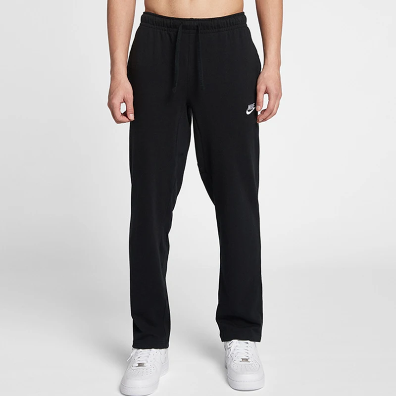 Nike genuine men's straight tube loose breathable knitted soft casual sports pants 804422-010