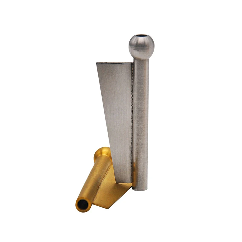 New Flag Style 2 in 1 Metal Straw Tube with Blade Smoking Accessories Cool Gadget for Men Gift view 5