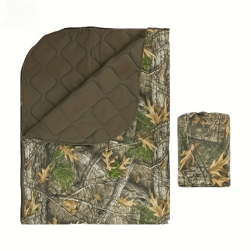 

Multi-Use Outdoor Woobie Blanket: Waterproof, Lightweight Camo & Compact. For Camping, Hunting, Survival, Hiking & Picnics