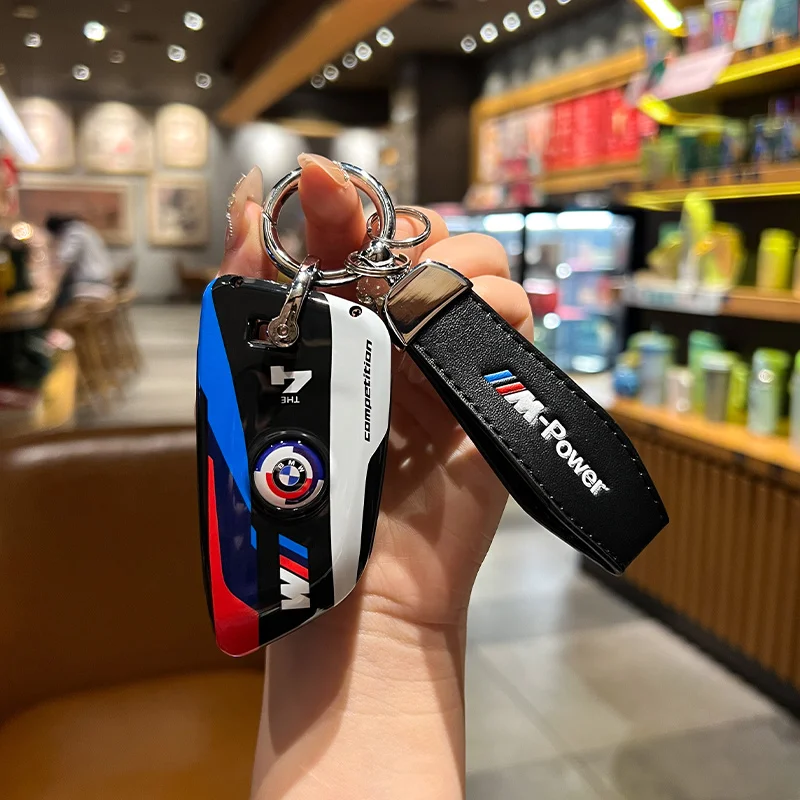 سبائك الزنك + سيليكون سيارة مفتاح بعيد غطاء حامل لسيارات BMW X1 X3 X5 X6 X7 1 3 5 6 7 سلسلة G20 G30 G11 F15 F16 G01 G02 F48