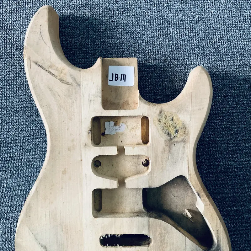 JB111 Surface Dirty&Damages Solid Basswood ST Guitar Body Custom Pickups&Bridges for DIY Special Sales