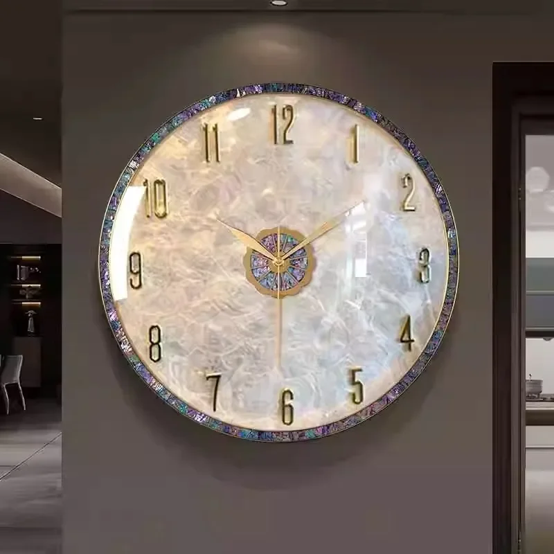 Versatile Simple Light Luxury Versatile Wall Clock Living Room Home Fashion Creative Wall-mounted High-end Decorative Clock