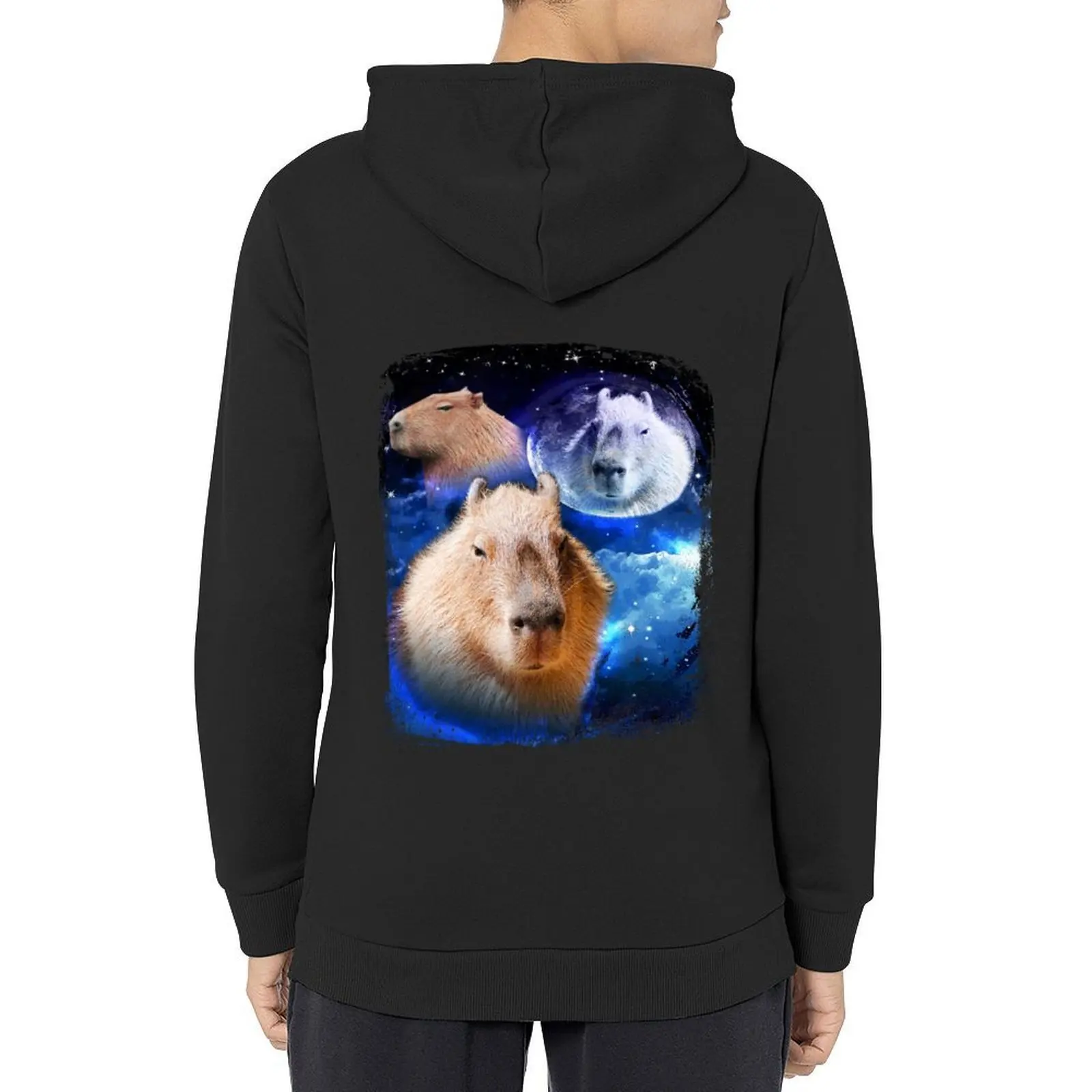 

Capybara meme Hoodie men's clothing aesthetic clothing winter clothes autumn clothes hoodie oversize