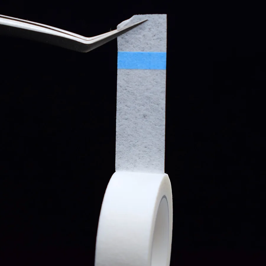 1/5/10/20/30/50PCS 9M x 1,25cm Atmungsaktive Wimpern Verlängerung Papier band Rolle Vlies Stoff Klebeband Für Gefälschte Wimpern