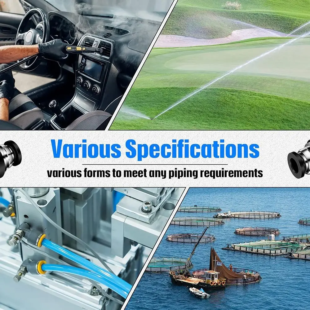 

Пневматическое резьбовое соединение, черный ручной клапан BUC, вставной ручной быстроразъемный соединитель, пневматический клапан