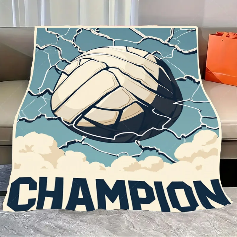 

1 шт. фланелевое одеяло «Чемпионное волейбольное одеяло» — подарок спортивному фанату для игры в ночь»