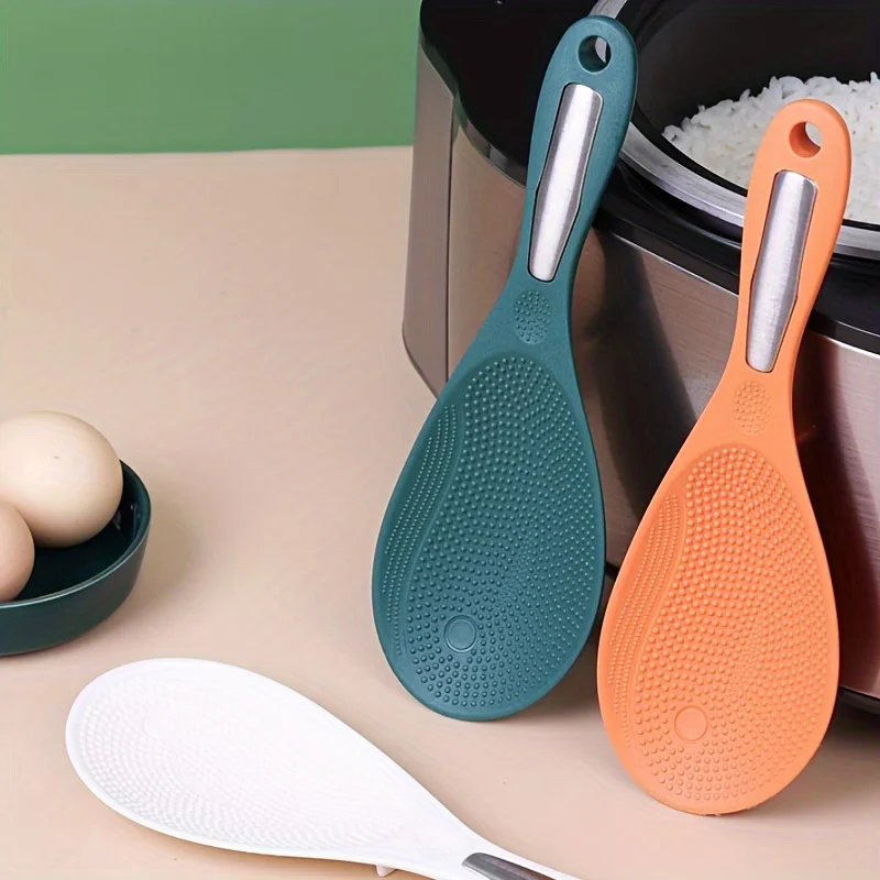 Plastic Rice Shovel, Non-stick Rice Cooker, Non-stick Rice Spoon, Household Rice Spoon for Beating Rice
