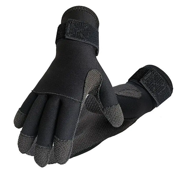 3MM/5mm Neoprene Anti-skid Gloves for Winter Diving, Swimming, Skiing, and Rock Climbing