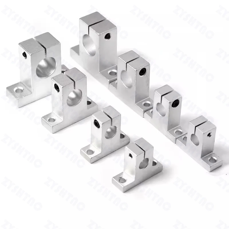 4pcs SK8 SK10 SK12 SK16 SK20 SK25 SK30 SK35 linear bearing rail shaft Support Linear Shaft Linear Rod CNC Router 3D printer Part