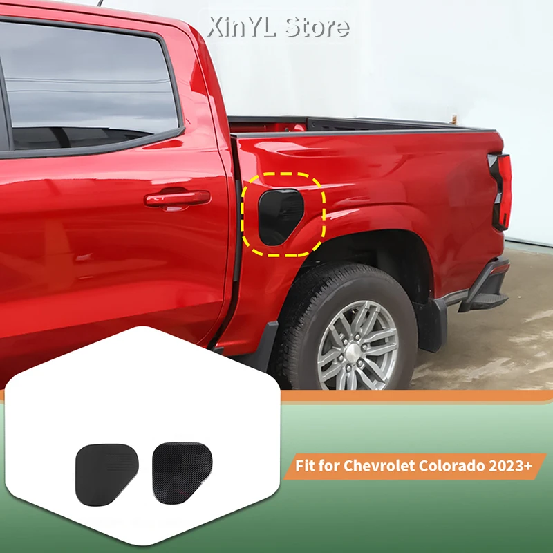 

Автомобильная крышка бензобака из АБС-пластика, декоративная крышка топливной двери для Chevy Colorado/GMC-CANYON 2023, внешние аксессуары для автомобиля