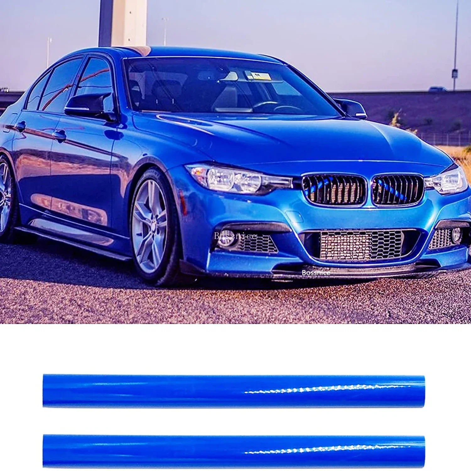 Front Grille Trim Strips Cover for BMW F30 F32 3 4 Series F20 F21 F22 F23 F44 Car Sport Styling Decoration Sticker Accessories