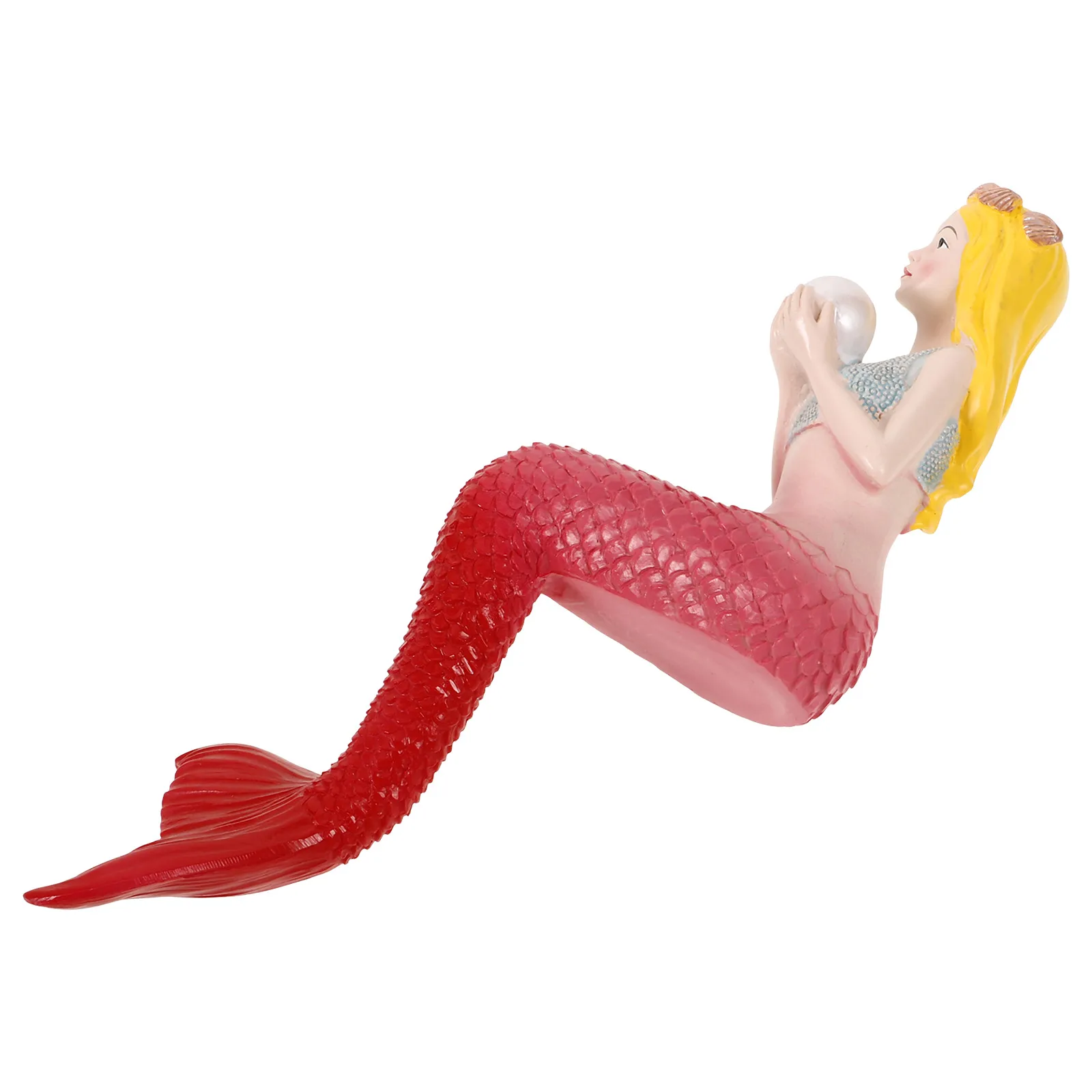 

Mermaid Ornaments Garden Sculpture Figures Home Decor Delicate Statue Decorations Adornment