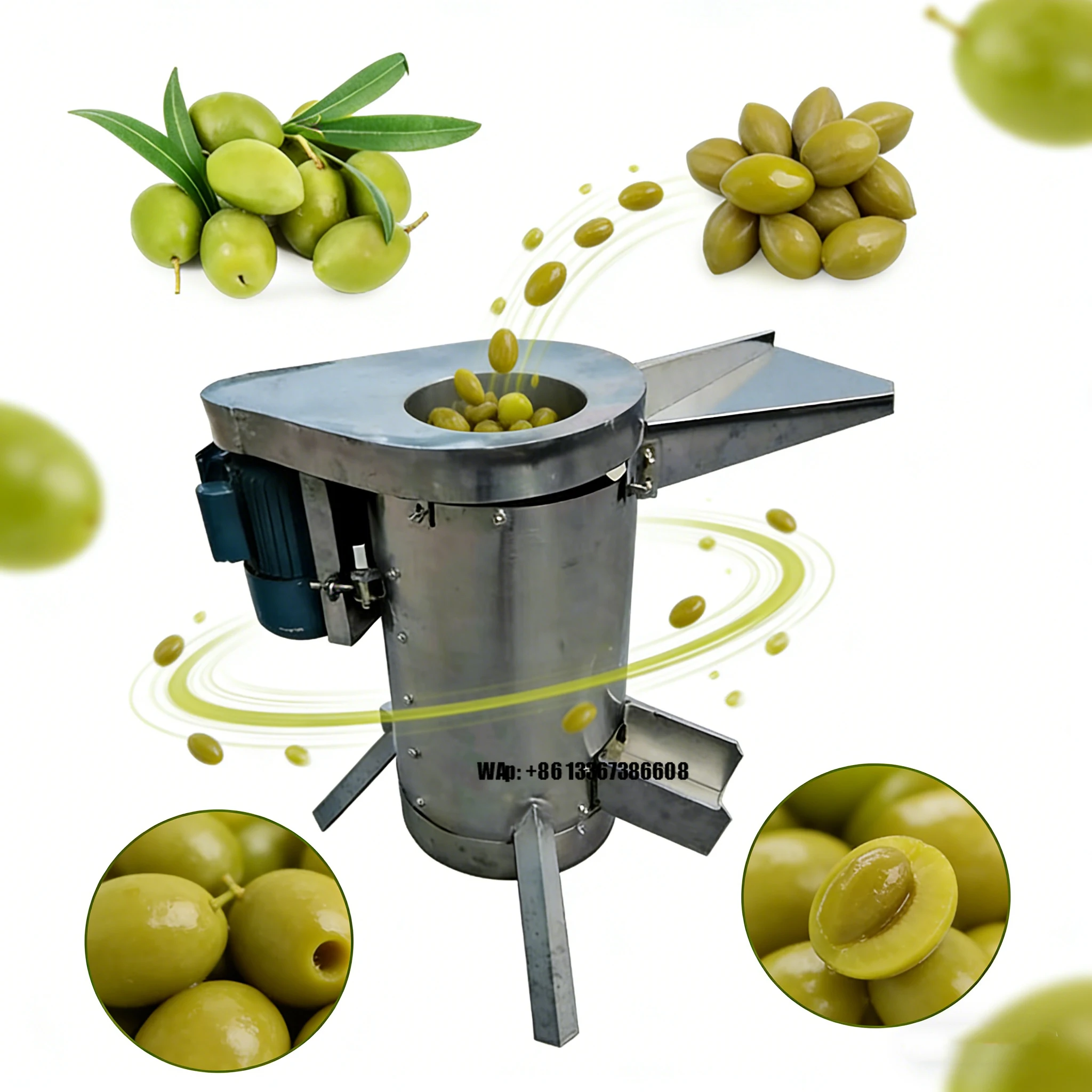 

Industrial Stainless Steel Fruit Coring Machine Olive Coring Machine Olive Coring Machine HJ-QHJ100