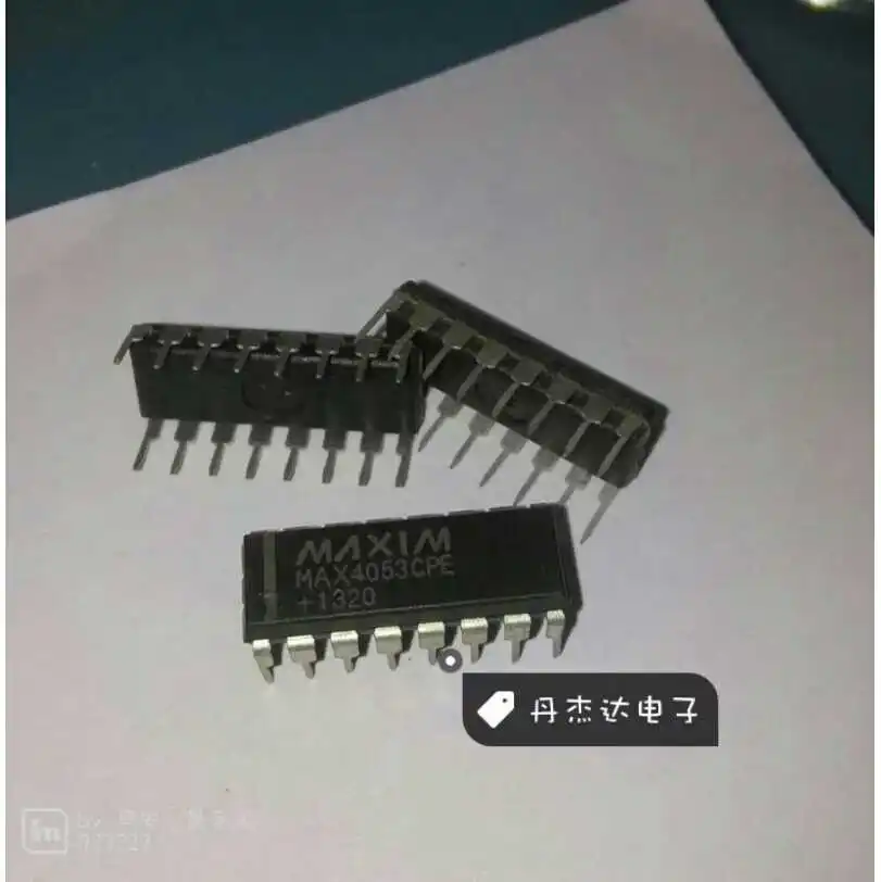 

30pcs original new 30pcs original new MAX4053CPE MAX4053EPE CMOS analog multiplexer switch Dual DIP