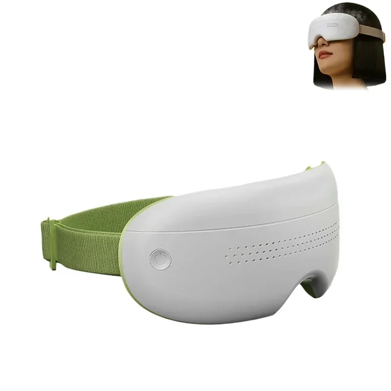 1pc High Quality Silicones Eye Massagers Electrics Massagers Care Mask Adjustables Elasticitys Eye Music Massagers