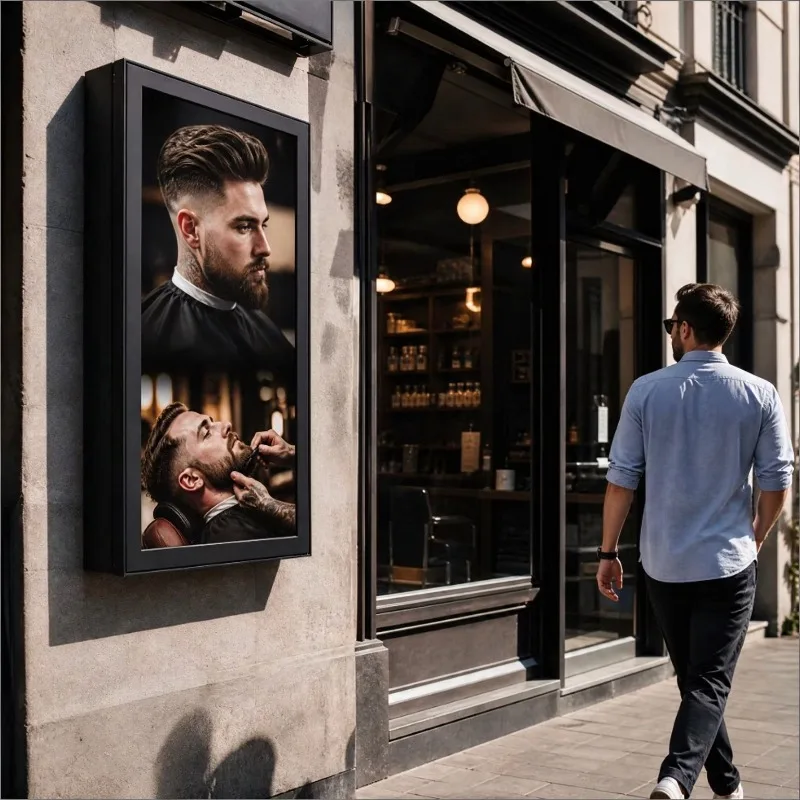 4K 55 Inch LCD Outdoor Digital Display 3500 Nits  DV550QUM-R11 Advertising Screen for  Advertising Machine Shop Window Display