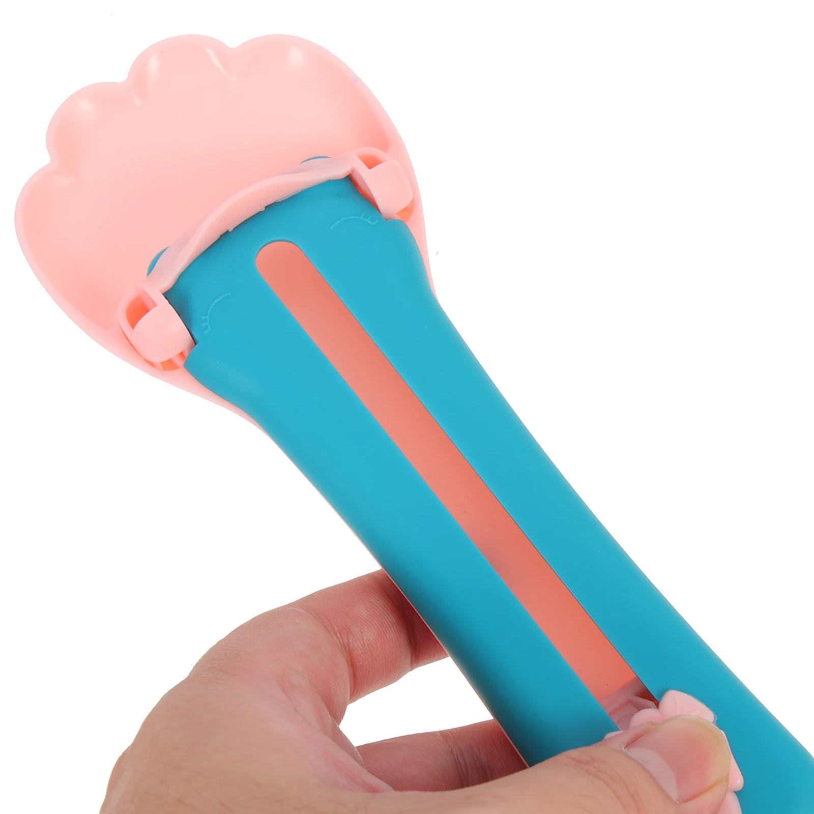

Cat Feeder Accessory Portable PP Food Spoon Pet Squeezer Reusable Household Cat Spoon Compact Feeding Use