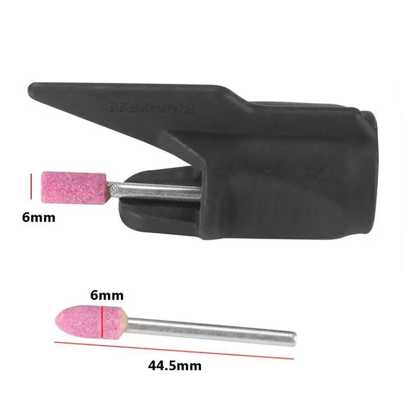 【L】Electric Grinder Chamfer Adapter Tool Kit Corundum Grinding Head Sharpener Accessory For Metal Polishing Deburring DIY Tool