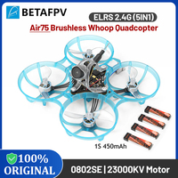 BETAFPV Air75 Brushless Whoop Quadcopter ELRS 2.4G Lite 5IN1 Flight Controller 0802SE | 23000KV Motor 5.8G 25mw~400mw VTX